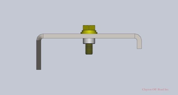Jeep Cherokee Rear Coil Conversion Upper Shock Mount 1984-2001 XJ Clayton Off Road