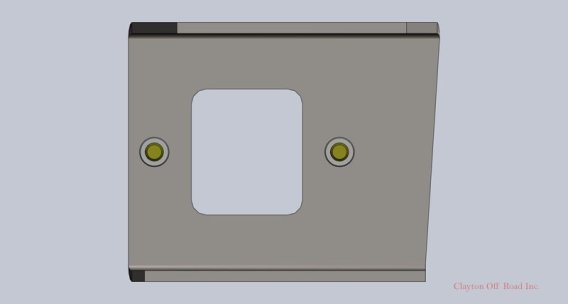 Jeep Cherokee Rear Coil Conversion Upper Shock Mount 1984-2001 XJ Clayton Off Road