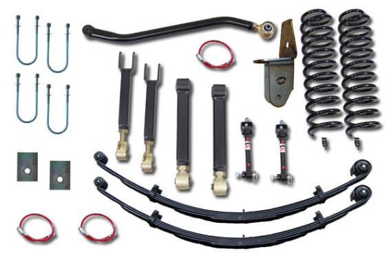 Jeep Cherokee 4.5 Inch Ultimate Short Arm Lift Kit For 84-01 XJ Clayton Off Road
