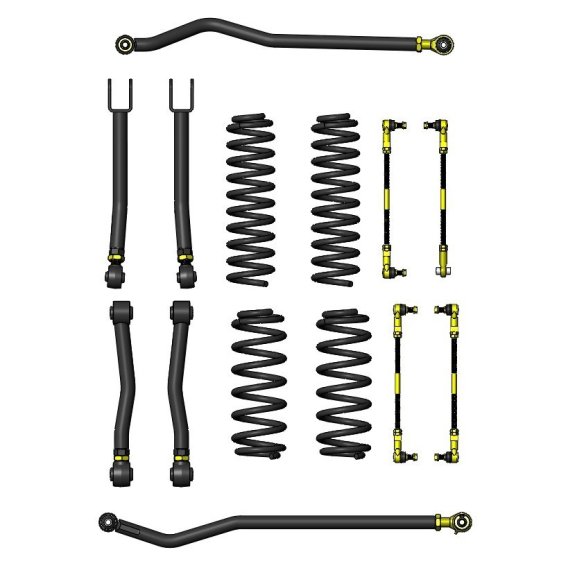 Jeep Wrangler 2.5 Inch Entry Level Lift Kit 2DR For 18-Pres JL Clayton Off Road