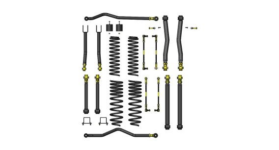 Jeep Gladiator 2.5 Inch Premium Lift Kit 2020+ JT Clayton Off Road