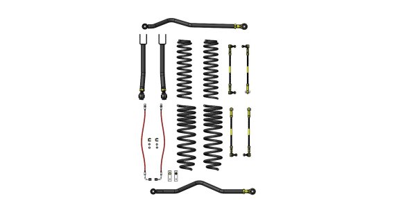 Jeep Gladiator Diesel  3.5 Inch  Ride Right+ Lift Kit 2020+ JT Clayton Off Road