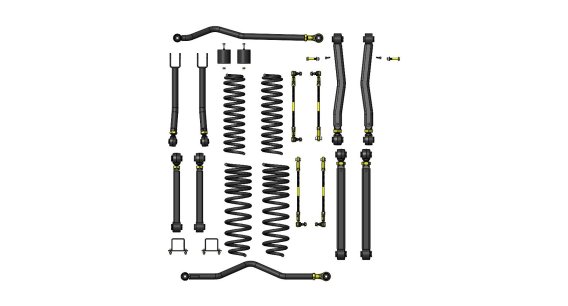Jeep Gladiator Lift 2.5 Inch Overland Plus Lift Kit 2020+ JT Clayton Off Road
