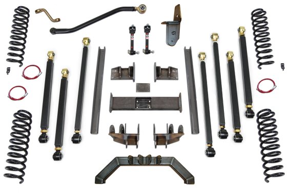 Jeep Grand Cherokee 7.0 Inch Pro Series 3 Link Long Arm Lift Kit 96-98 Grand Cherokee ZJ Clayton ...