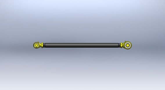Custom Front Adjustable Track Bar W/Forged JJ 2.0 Width Lower Clayton Off Road