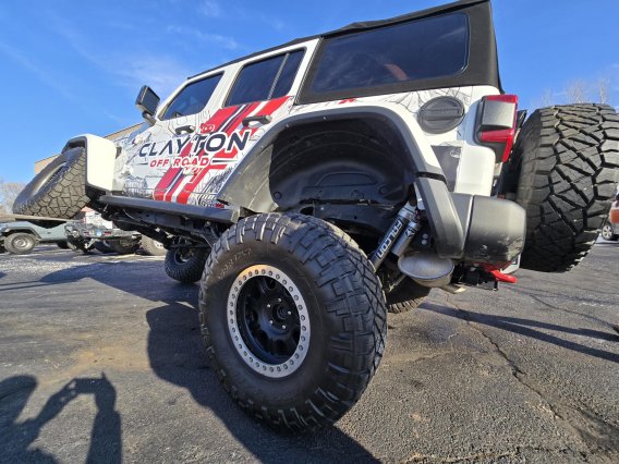 Jeep Wrangler Overland+ Rear Long Arm Upgrade Kit 2018+ JL Clayton Off Road