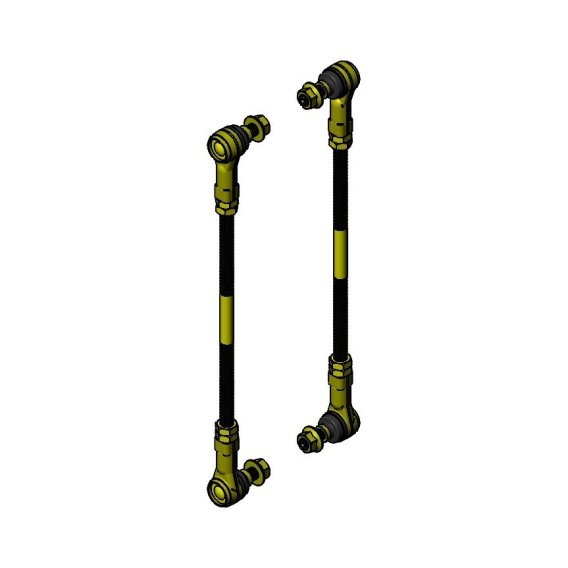 Jeep Wrangler Adjustable Rear Sway Bar End Link 07 Up JK/JL Adjustable Front Sway Bar End Link 07...