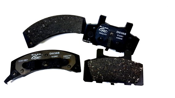Claw Brake Pads Front 88-91 Chevrolet C/K1500 Std Cab/Std Chassis Exc 91-92 Ss454 88-91 GMC C1500...