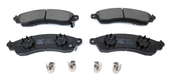 Claw Brake Pads Front Various Chevrolet 85-88 Camaro W/Perf Pkg 89-92 Camaro W/1Le Pkg 88-96 Corv...