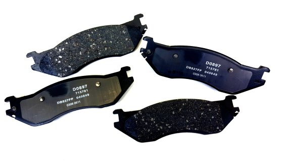 Claw Brake Pads Front 02 Dodge Ram 1500 04-06 Dodge Durango Baer Brakes