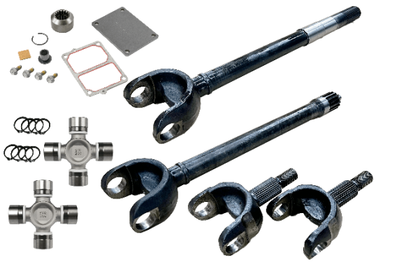 Jeep Wrangler JL and JT Chromoly Discovery Series Front Axle Kit with FAD Revolution Gear