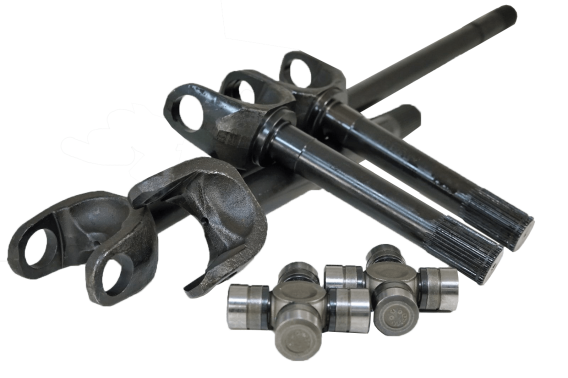 1985-98 Ford Dana 60 4340 Chromoly Discovery Series Front Axle Kit, 35 Spline Revolution Gear