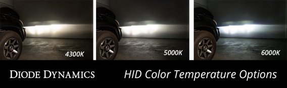 Replacement OEM HID Bulbs for 2017-2018 Kia Forte5 Pair 6000K Diode Dynamics 