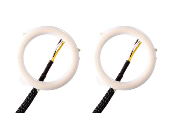 Halo Lights LED 60mm Amber Pair Diode Dynamics