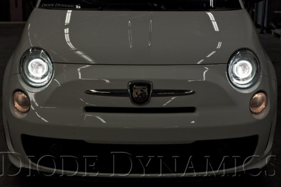 Halo Lights LED 90mm Amber Pair Diode Dynamics