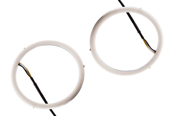 Halo Lights LED 110mm Amber Pair Diode Dynamics