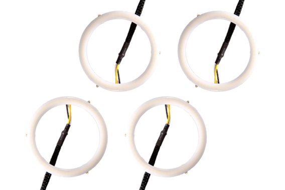 Halo Lights LED 70mm Red Four Diode Dynamics