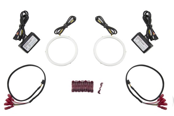 Halo Lights LED 120mm Red Pair Diode Dynamics