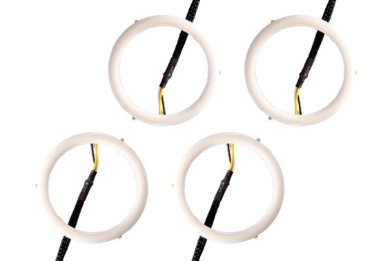 Halo Lights LED 70mm White Four Diode Dynamics