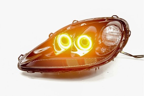 Halo Lights LED 70mm White Four Diode Dynamics