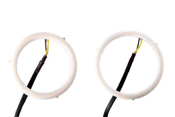 Halo Lights LED 80mm/100mm Amber Pair Diode Dynamics
