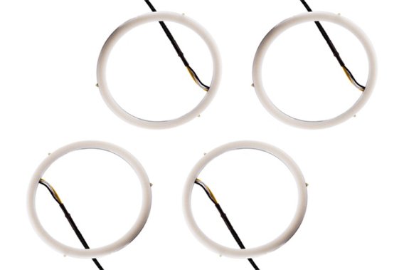 Halo Lights LED 110mm Amber Four Diode Dynamics