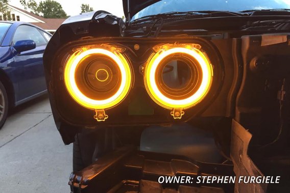 Halo Lights LED 120mm White Four Diode Dynamics