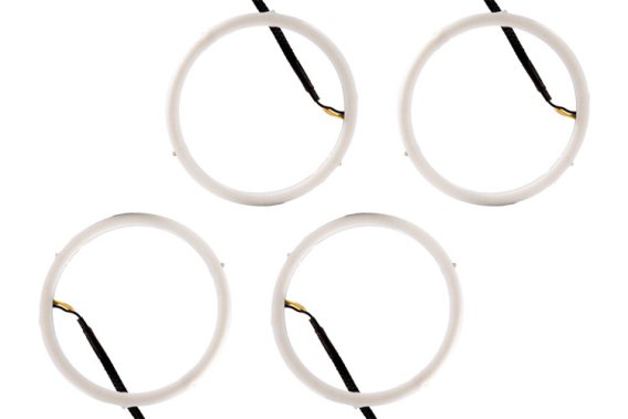 Halo Lights LED 120mm Amber Four Diode Dynamics