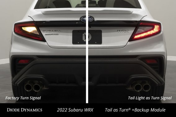 Tail as Turn Kit w/ Backup for 2022-2023 Subaru WRX, Stage 2 Diode Dynamics