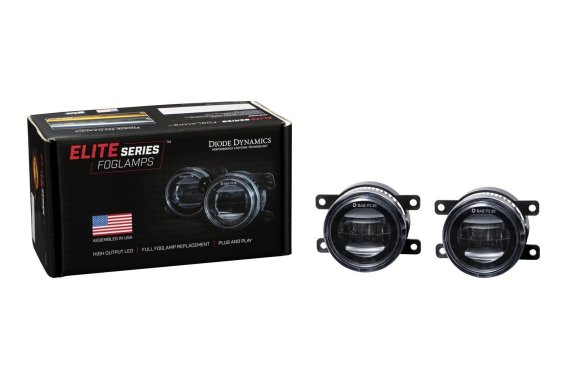 Elite Series Fog Lamps for 2012-2014 Honda CR-V Pair Cool White 6000K Diode Dynamics