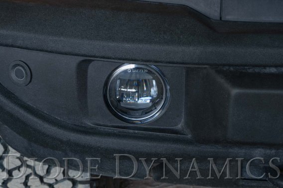 Elite Series Fog Lamps for 2019-2022 Ram 1500 Pair Yellow 3000K Diode Dynamics