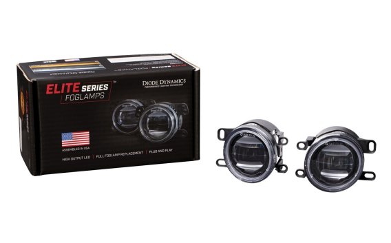 Elite Series Fog Lamps for 2012-2014 Toyota Prius Pair Cool White 6000K Diode Dynamics