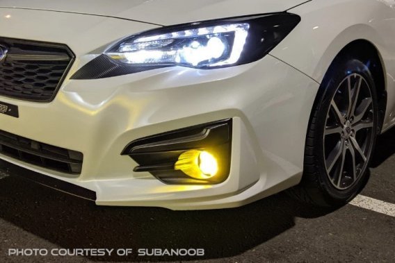 SS3 LED Fog Light Kit for 2015-2021 Subaru Impreza (w/ Eyesight Package) White SAE Fog Sport w/ B...
