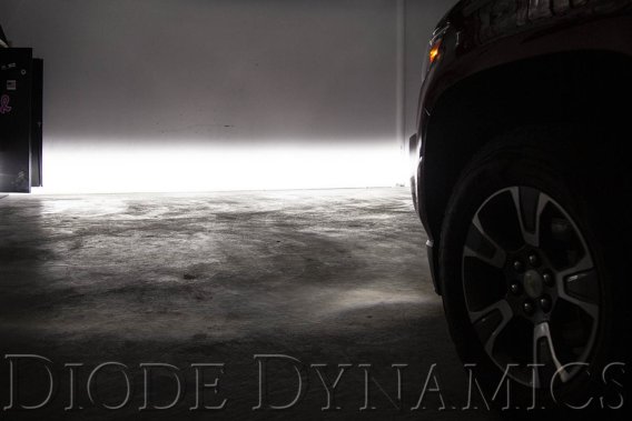 SS3 LED Fog Light Kit for 2007-2012 GMC Acadia White SAE Fog Pro w/ Backlight Diode Dynamics