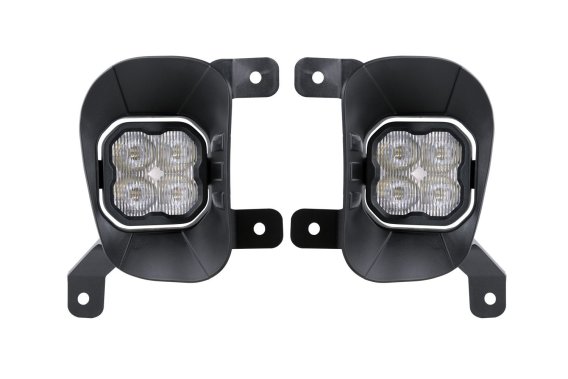 SS3 LED Fog Light Kit for 2019-2021 Ram 1500 Classic White SAE Fog Max w/ Backlight Diode Dynamic...