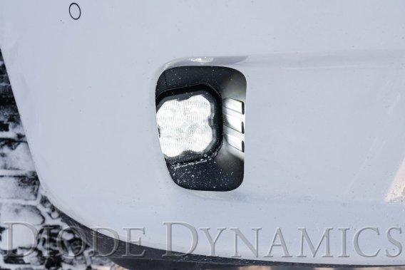 SS3 LED Fog Light Kit for 2019-2021 Ram 1500 Classic White SAE Fog Max w/ Backlight Diode Dynamic...