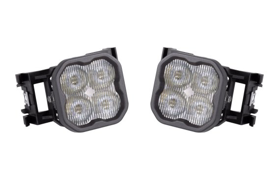 SS3 LED Fog Light Kit for 2011-2014 Subaru WRX/STi White SAE Fog Max w/ Backlight Diode Dynamics