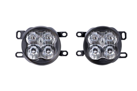 SS3 LED Fog Light Kit for 2012-2014 Lexus IS250C A/T Convertible, White SAE Fog Max with Backligh...