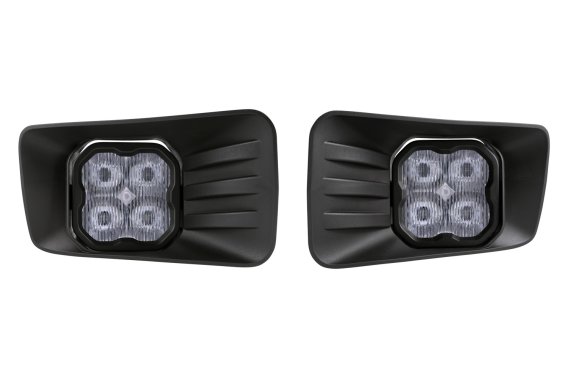 SS3 LED Fog Light Kit for 2007-2014 Chevrolet Tahoe Z71, White SAE Fog Sport with Backlight Diode...