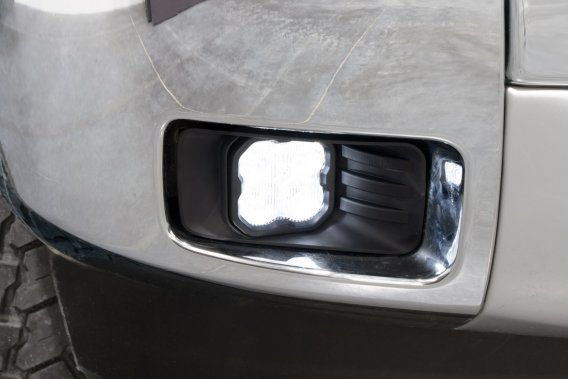 SS3 LED Fog Light Kit for 2007-2015 Chevrolet Silverado, Yellow SAE Fog Sport with Backlight Diod...