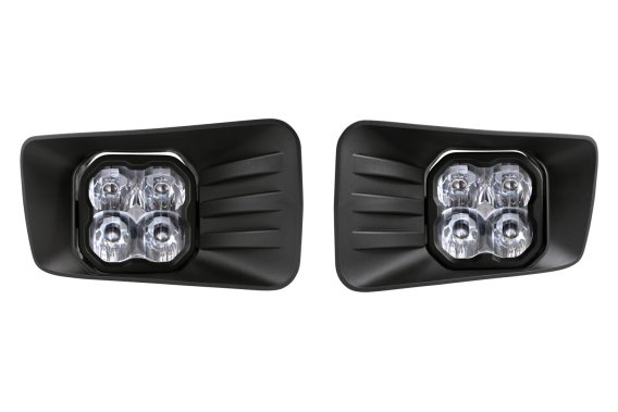 SS3 LED Fog Light Kit for 2007-2014 Chevrolet Tahoe Z71, White SAE Fog Max with Backlight Diode D...