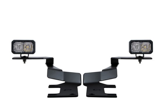 Stage Series Ditch Light Kit for 2017-2022 Ford Super Duty, C2 Sport White Combo Diode Dynamics