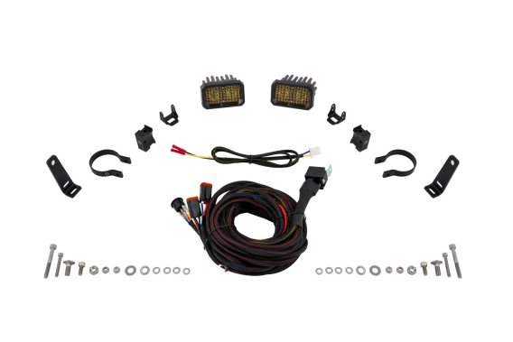 Stage Series Chase Light Kit for 2019-2024 Honda Talon, Yellow (3000K) SSC2 Sport Sport Yellow Fl...