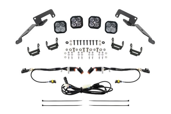 SS3 LED Headlight Kit for 2022-2024 Honda Talon, Sport White ABL