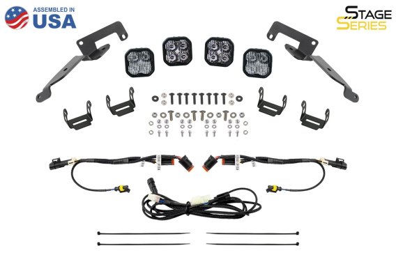 SS3 LED Headlight Kit for 2022-2024 Honda Talon, Sport White ABL
