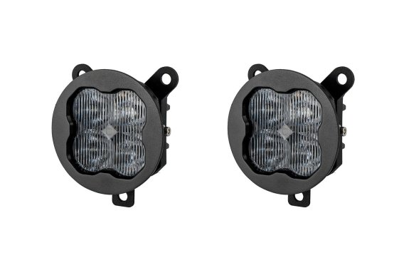 SS3 SAE/DOT Type Y Fog Light Kit Cool White (6000K) Pro (36 watts) White SAE Fog Diode Dynamics