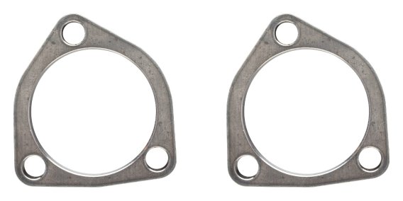 1964-1967 Pontiac 2.5 Inch Manifold Downpipes With HO-Ram Air 3 Bolt Flanges 409 Stainless Pypes ...