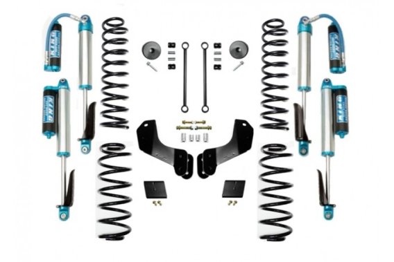 Jeep JL 2.5 Inch Enforcer Overland Lift Stage 1 with Spec King 2.5 Inch Shocks 18-Present Wrangle...