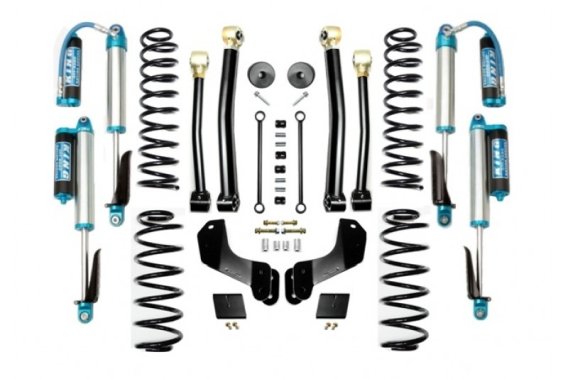 Jeep JL 2.5 Inch Enforcer Overland Lift Stage 3 with Spec King 2.5 Inch Shocks 18-Present Wrangle...