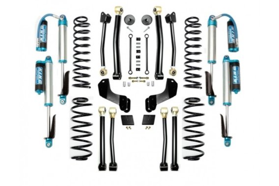 Jeep JL 3.5 Inch Enforcer Overland Lift Stage 4 with Spec King 3.5 Shocks 18-Present Wrangler JL ...